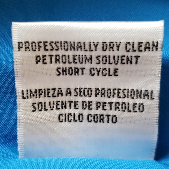 Perfect Azure Blue Dress Vintage Style Sheath - Picture 7 of 8